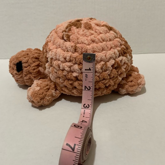 Nursery Room Decor Playroom Decor Crocheted Stuffed Turtle - Picture 13 of 16